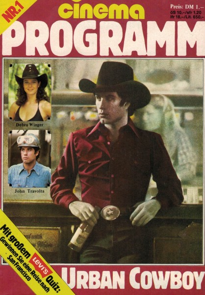 Cinema Filmprogramm Nr. 01 - Urban Cowboy