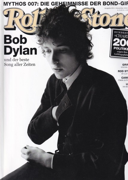 Rolling Stone 2015-11 November - Ausgabe 253 - Bob Dylan, Grimes, Rod Stewart - mit CD