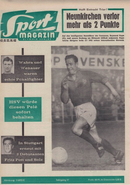 Sport Magazin - 1962 43 A - 22.10.1962