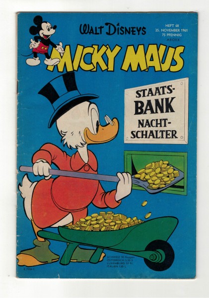 Micky Maus 1961 Nr. 48 / 25.11.1961