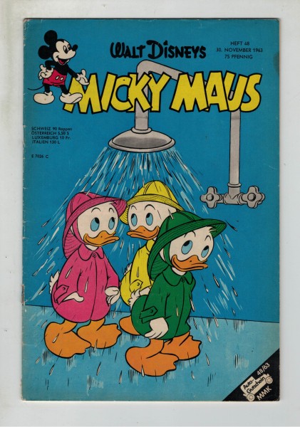 Micky Maus 1963 Nr. 48 / 30.11.1963