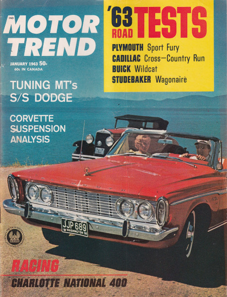 Motor Trend - 1963 January