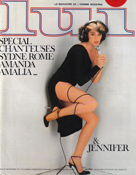 Lui - France - 1977 - Nr. 166 - Amanda Lear, Sydne Rome