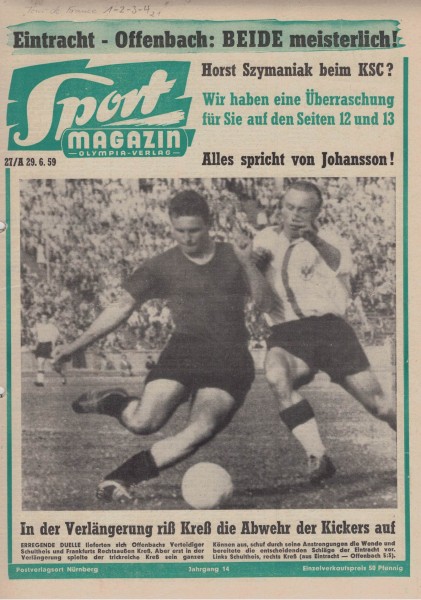 Sport Magazin - 1959 27 A - 29.06.1959