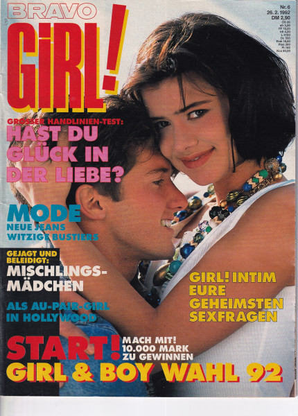 Bravo Girl - 1992 Nr. 6 - 26.02.1992