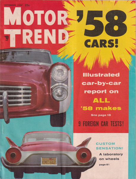 Motor Trend - 1957 September