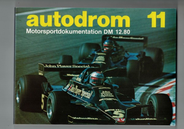 autodrom 11 - Motorsportdokumentation Ausgabe 1979