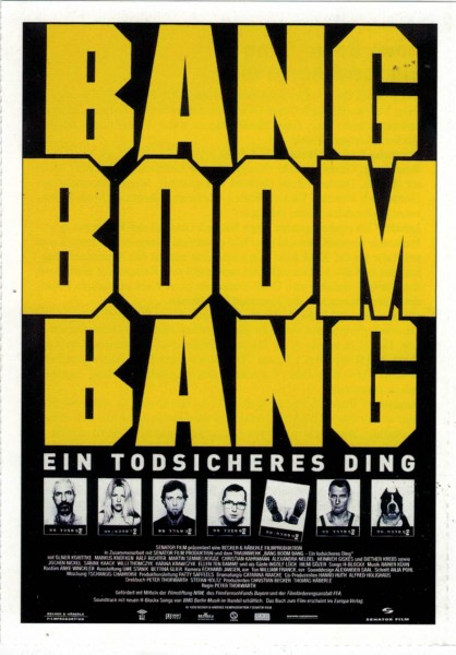 Cinema Filmkarte "Bang Boom Bang - Ein todsicheres Ding"