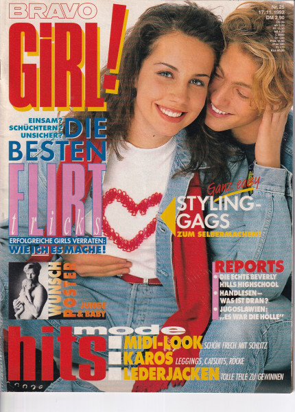 Bravo Girl - 1992 Nr. 25 - 17.11.1992