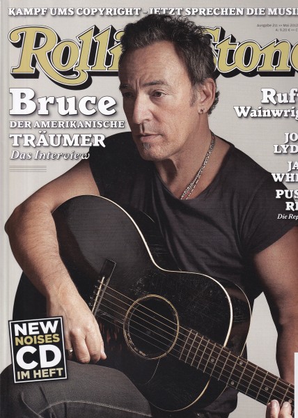 Rolling Stone 2012-05 Mai - Ausgabe 211 - Bruce Springsteen, Pussy Riot - mit CD und Vinyl