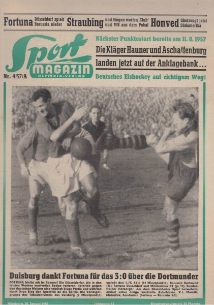 Sport Magazin - 1957 04 A - 28. Januar 1957