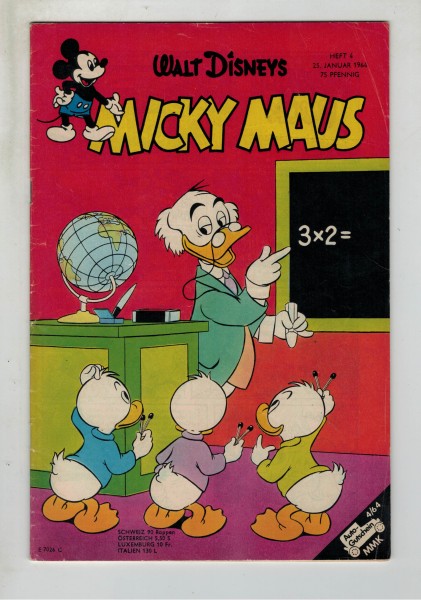 Micky Maus 1964 Nr. 04 / 25.01.1964