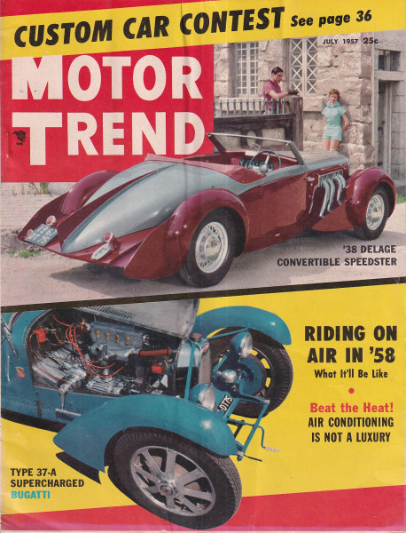 Motor Trend - 1957 July