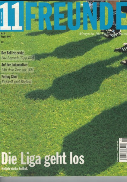 11 Freunde - Heft Nr. 016 - 08 August 2002