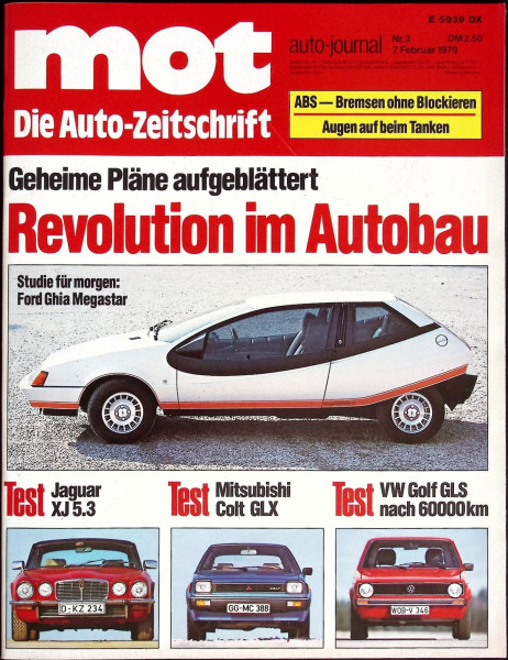 mot auto-journal - Die Auto-Zeitschrift - 1979 - Nr. 3 - 07.02.1979