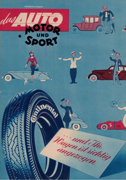 Das Auto + Motor und Sport 1951 Heft 19 - 08.09.1951