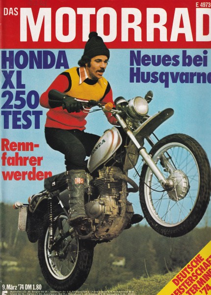 Das Motorrad - 1974 - Heft 05 - Honda XL 250, Maico MD 250