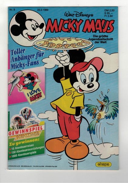 Micky Maus 1989 Nr. 09 / 22.02.1989