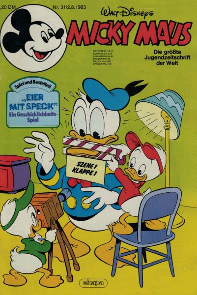 Micky Maus 1983 Nr. 31 / 02.08.1983