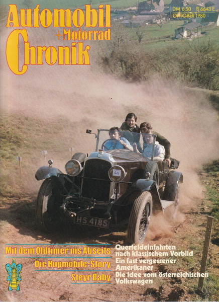 Automobil und Motorrad Chronik - 1980 - Oktober