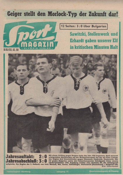 Sport Magazin - 1958 51 A - 22.12.1958