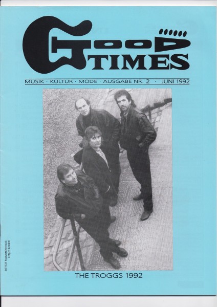 Good Times Ausgabe Nr. 2 - Juni 1992 - Fischer-Z, John Watts, The Rattles