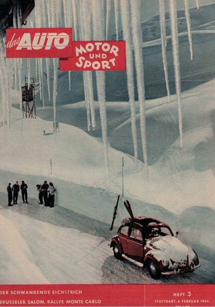 Auto Motor und Sport 1954 Heft 03 - 06.02.1954 - Mercedes-Benz 190 SL und 300 SL