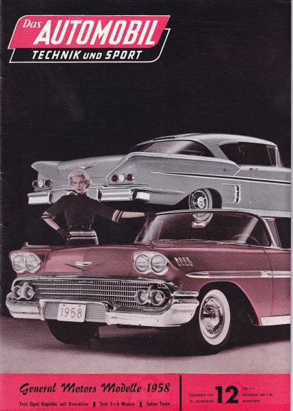Das Automobil - Technik und Sport - Dezember 1957