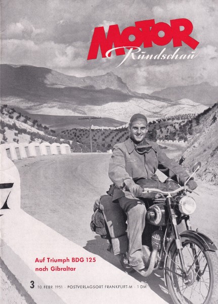 Motor Rundschau 1951 Heft 03 - 10.02.1951 - Triumph BDG 125, Goliath GD 750 Kombi, Mercedes-Benz L 6