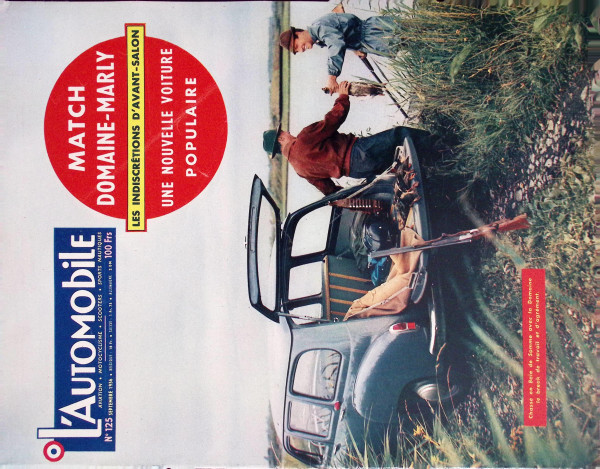 L´Automobile No. 125 - Septembre 1956