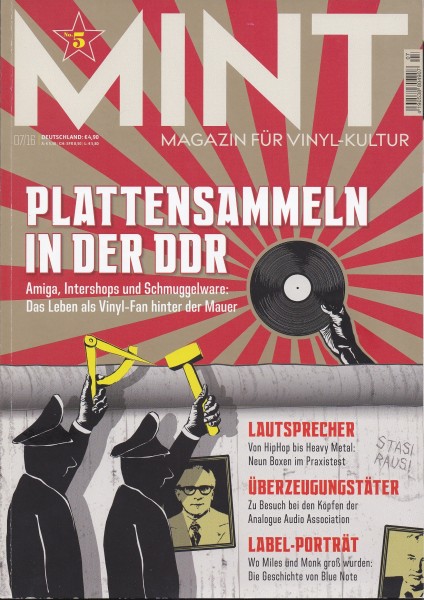 MINT - Magazin für VINYL-Kultur 2016-07 Heft Nr. 05