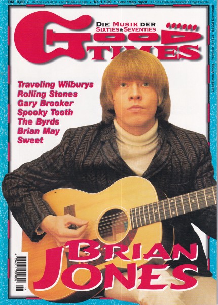 Good Times Ausgabe Nr. 38 - 1999/1 - Brian Jones, Traveling Wilburys, Rolling STones, Gary Brooker