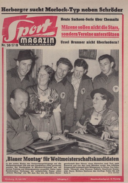 Sport Magazin - 1957 30 B - 25.07.1957