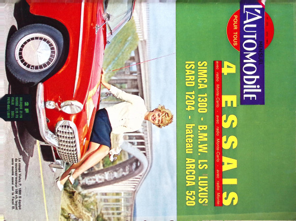 L´Automobile No. 205 - Mai 1963