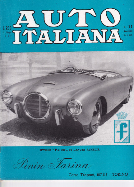 Auto Italiana - 1952 - Nr. 11