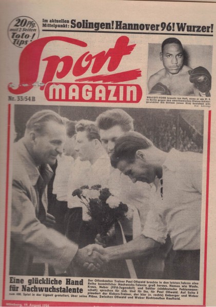 Sport Magazin - 1954 33 B - 19. August 1954