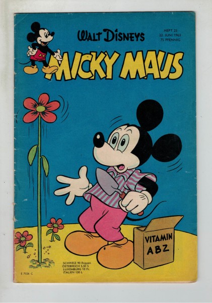 Micky Maus 1963 Nr. 25 / 22.06.1963