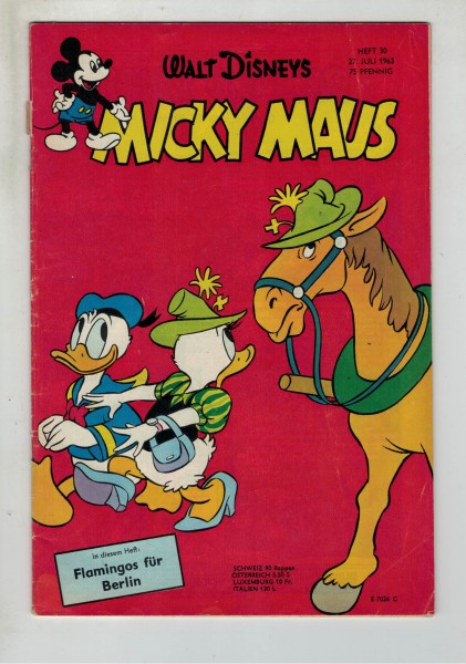 Micky Maus 1963 Nr. 30 / 27.07.1963