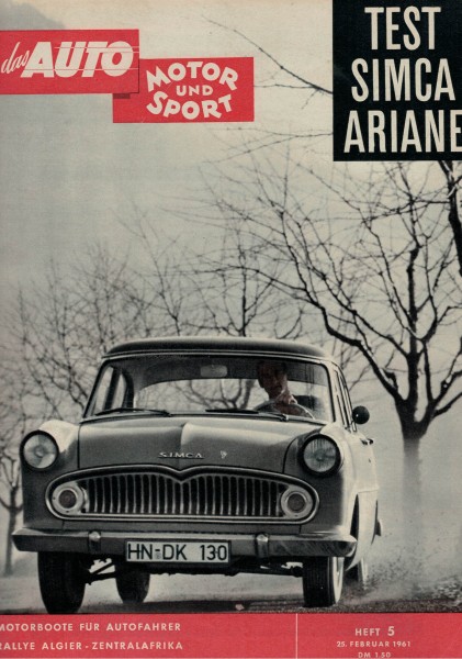 Auto Motor und Sport 1961 Heft 05-25.02.1961