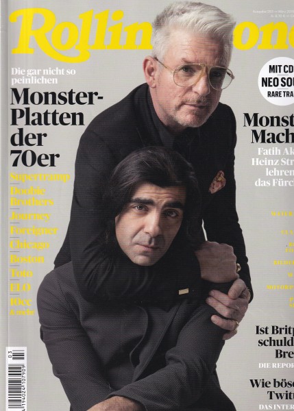 Rolling Stone 2019-03 März - Ausgabe 293 - Supertramp, Doobie Brothers, Journey - mit CD