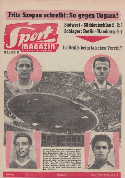 Sport Magazin - 1959 47 B - 19.11.1959