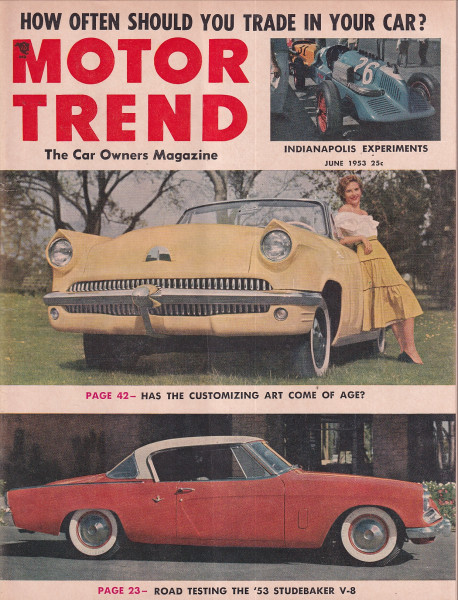 Motor Trend - 1953 June