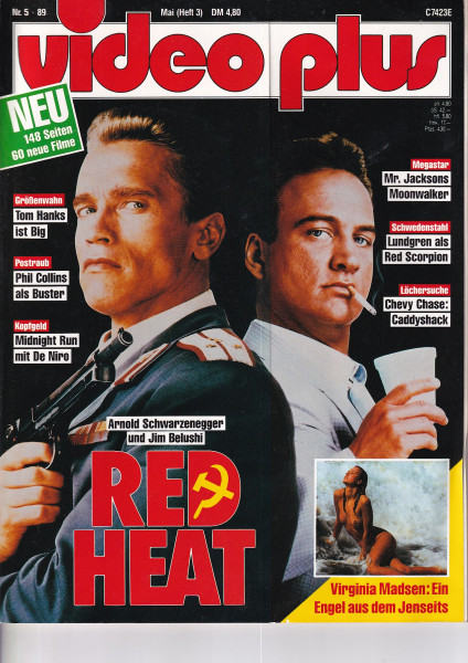 Video Plus Zeitschrift, Heft Nr. 03, Mai 1989 - Tom Hanks, Phil Collins, Robert De Niro