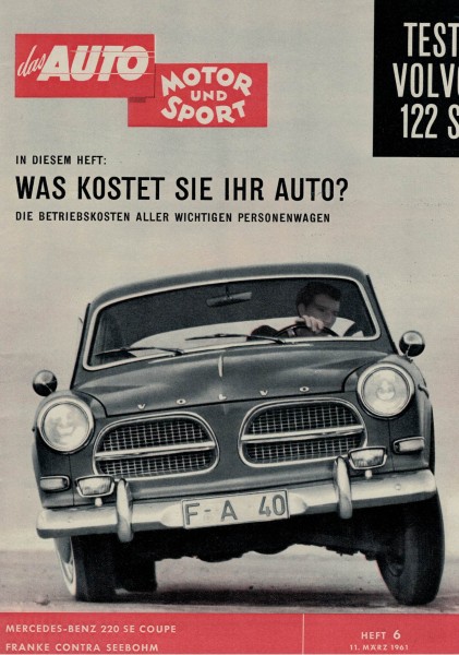 Auto Motor und Sport 1961 Heft 06-11.03.1961