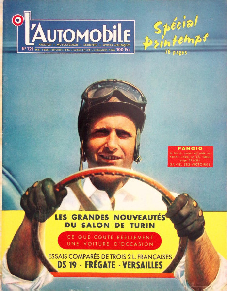 L´Automobile No. 121 - Mai 1956