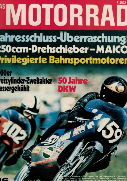 Das Motorrad - 1971 - Heft 26 - Maico MD 250