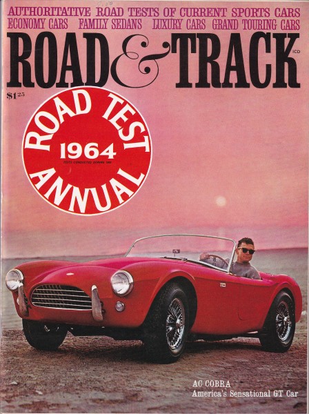 Road & Track - 1964 Road Test Annual - BMW 1500, AC Ford Cobra, Lotus 23, Morgan 4/4
