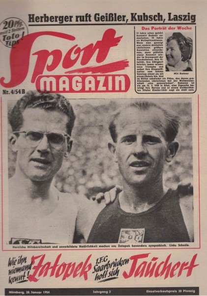 Sport Magazin - 1954 04 B - 28. Januar 1954