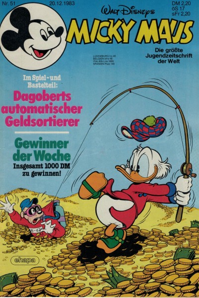 Micky Maus 1983 Nr. 51 / 20.12.1983