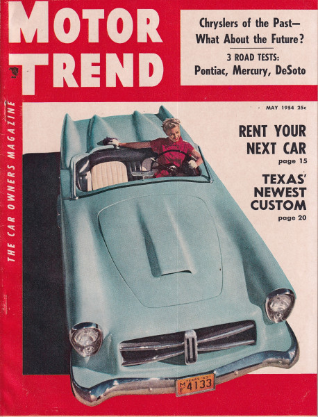 Motor Trend - 1954 May